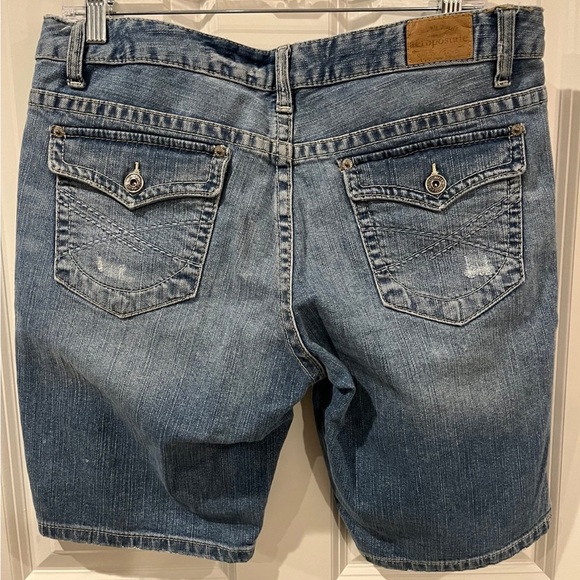 Aeropostale Blue Denim Women Shorts - Picture 2 of 6